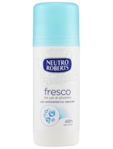 Neutro Roberts Fresco Zer 0% Sali Deodorante Stick 40 Ml