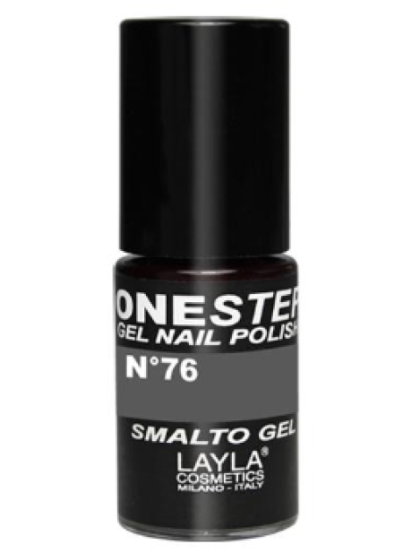 Layla One Step Gel Nail Polish Smalto Semipermanente 5 Ml - N.76 Concrete