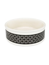 Record Prestige Ciotola In Ceramica Per Cani Colore Bianco Ø 20,5 Cm - Capacità 1,54 L