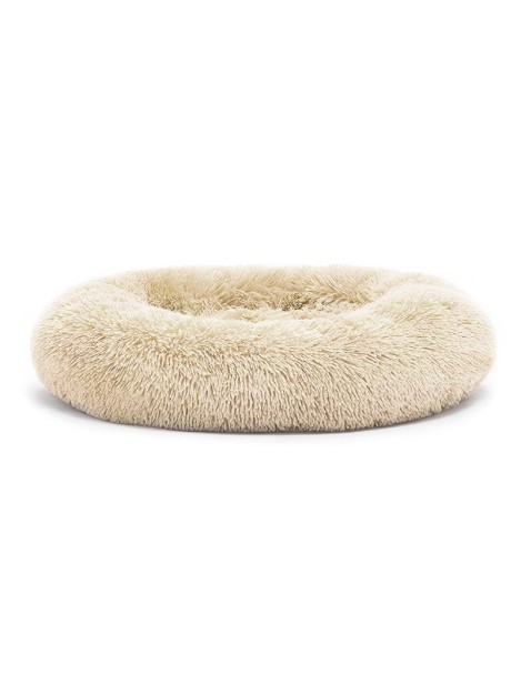 Record Batuffolo Cuccia Per Cani E Gatti Colore Beige Xl - Ø 90 X 25 Cm