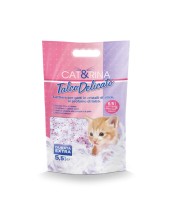 Cat&rina Talco Delicato Lettiera Per Gatti In Cristalli Di Silice Al Profumo Di Talco 5,5 L