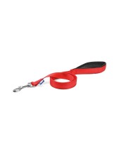 Record Guinzaglio Per Cani Con Maniglia In Pvc Rosso L - 2 Cm | Lunghezza 120 Cm