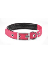 Record Collare In Nylon E Pvc Per Cani Colore Rosa L - 2,5 Cm | Ø 55-60 Cm