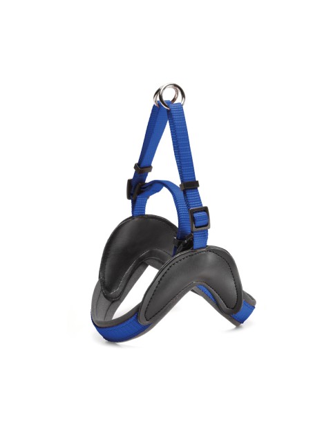 Record Easy Pettorina Per Cani Soft Con Rivestimento In Neoprene Xs - Circonferenza 35-45 Cm - Blu