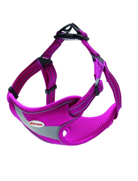 Record Action Himalaya Pettorina Riflettente Per Cani Fucsia L - Ø 52 X 92 Cm