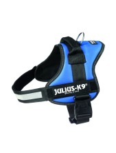 Julius-k9® Powerharness Pettorina Per Cani M (circonferenza 58-76 Cm Peso 14-25 Kg) - Blu