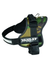 Julius-k9® Powerharness Pettorina Per Cani M (circonferenza 58-76 Cm Peso 14-25 Kg) - Camouflage