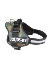 Julius-k9® Powerharness Pettorina Per Cani L (circonferenza 63-85 Cm Peso 23-30 Kg) - Camouflage