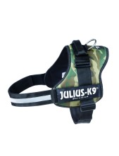 Julius-k9® Powerharness K9 Pettorina Per Cani 2xl (circonferenza 82-115 Cm Peso 40-70 Kg) - Camouflage