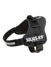 Julius-k9® Powerharness K9 Pettorina Per Cani 2xl (circonferenza 82-115 Cm Peso 40-70 Kg) - Nero