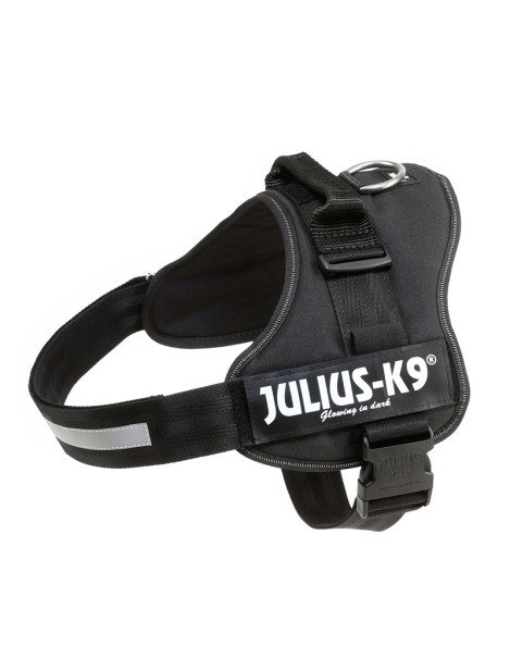 Julius-K9® Powerharness K9 Pettorina Per Cani 2Xl (Circonferenza 82-115 Cm Peso 40-70 Kg) - Nero