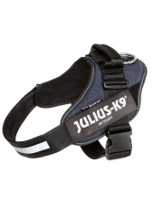 Julius-k9 Idc Powerharness Pettorina Per Cani Jeans Taglia 1 - Ø 63 - 85 Cm | Peso 23 - 30 Kg