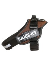 Julius-k9 Idc Powerharness Pettorina Per Cani Cioccolato Taglia 1 - Ø 63 - 85 Cm | Peso 23 - 30 Kg