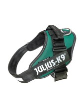 Julius-k9 Idc Powerharness Pettorina Per Cani Verde Scuro Taglia 1 - Ø 63 - 85 Cm | Peso 23 - 30 Kg