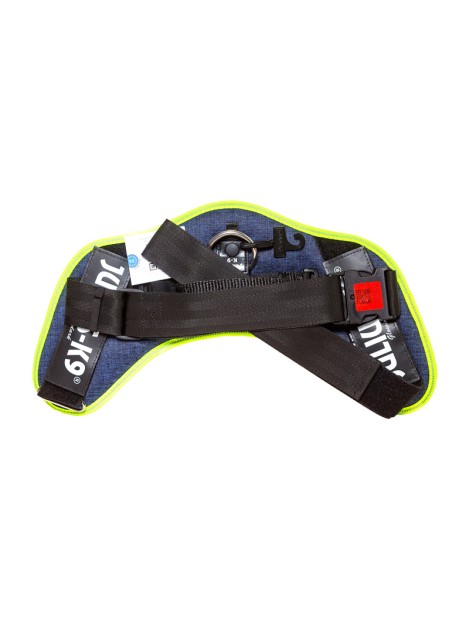 Julius-K9 Idc Powerharness Pettorina Per Cani Jeans Giallo Fluo Taglia 2 - Ø 71 - 96 Cm Peso 28 - 40 Kg