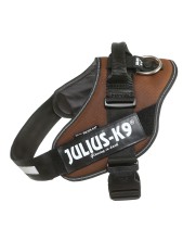 Julius-k9 Idc Powerharness Pettorina Per Cani Cioccolato Taglia 2 - Ø 71 - 96 Cm Peso 28 - 40 Kg