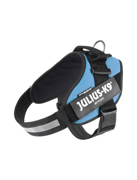 Julius-K9 Idc Powerharness Pettorina Per Cani Acquamarina Taglia 2 - Ø 71 - 96 Cm Peso 28 - 40 Kg