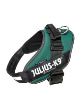 Julius-k9 Idc Powerharness Pettorina Per Cani Verde Scuro Taglia 2 - Ø 71 - 96 Cm Peso 28 - 40 Kg