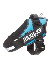 Julius-k9® Powerharness Idc Pettorina Per Cani 2xl (circonferenza 82-115 Cm Peso 40-70 Kg) - Acquamarina