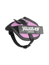 Julius-k9® Idc Powerharness Pettorina Per Cuccioli 2xs - (circonferenza 33-45 Cm Peso 2-5 Kg) - Rosa