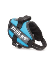 Julius-k9® Idc Powerharness Pettorina Per Cani Piccoli S - Circonferenza 49-67 Cm Peso 7-15 Kg - Acquamarina