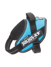 Julius-k9® Idc Powerharness Pettorina Per Cani Piccoli Xs - Circonferenza 40-53 Cm Peso 4-7 Kg - Acquamarina