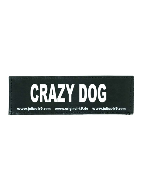 Julius-K9 Etichetta In Velcro Intercambiabili S - 11 X 3 Cm - Crazy Dog
