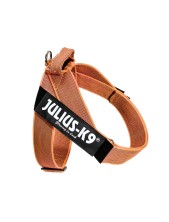 Julius-k9 Idc Color & Gray Belt Harness Pettorina Per Cani L - Tg. 1 (circonferenza 63-85 Cm Peso 23-30 Kg) - Arancione