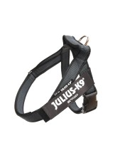 Julius-k9 Idc Color & Gray Belt Harness Pettorina Per Cani Xs - Tg. Mini Mini (circonferenza 40-53 Cm Peso 4-7 Kg) - Nero