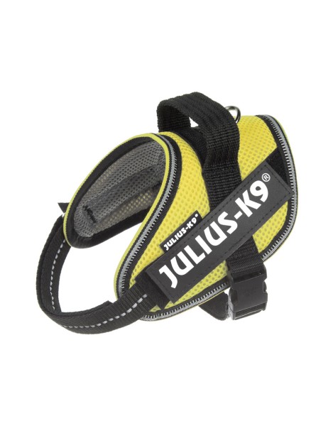 Julius-K9 Idc® Powair Pettorina Estiva Per Cani - Xs - (Circonferenza 40-53 Cm Peso 4-7 Kg) - Giallo