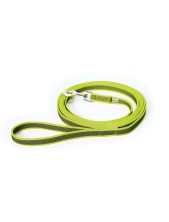 Julius-k9 Guinzaglio Con Maniglia Color & Gray Super-grip M - 2 Cm|lunghezza 500 Cm - Giallo Fluo