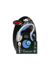 Flexi New Comfort Guinzaglio A Corda Lunghezza 8 M|12 Kg - Blu