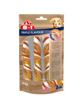 8in1 Snack Per Cani Triple Flavour 113 G - Extra Rolls