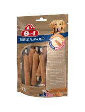 8in1 Snack Per Cani Triple Flavour 113 G - Costolette