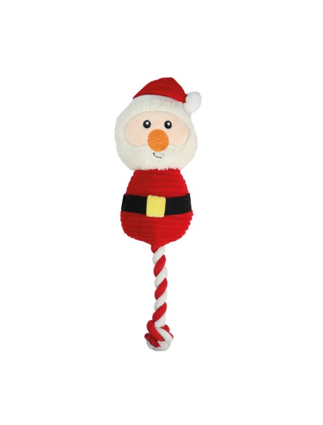 Record Peluches Natalotti Giochi Per Cani Babbo Natale - 30 Cm