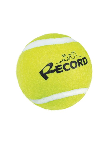 Record Pallina Tennis Fun Giochi Per Cani Giallo - Ø 6,5 Cm