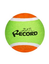 Record Pallina Tennis Fun Giochi Per Cani Verde Arancione - Ø 6,5 Cm