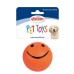 Record Pet Toys Neon Smile Palline In Gomma Morbida Per Cani 12 Palline - Ø 5,7 Cm