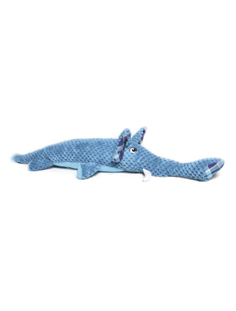 Record Peluche Tall Boys Con Squeaker Gioco Per Cani Elefante Azzurro  | 48,2 - 50.8 Cm