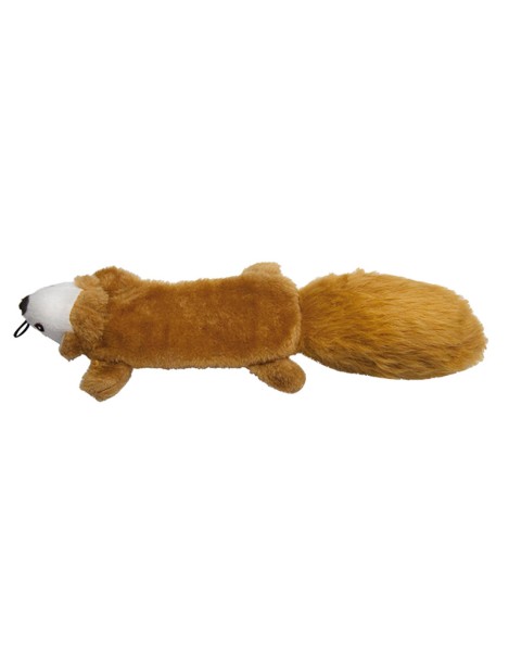 Record Peluche Squeaky Con Squeaker Gioco Per Cani Scoiattolo - 40 Cm