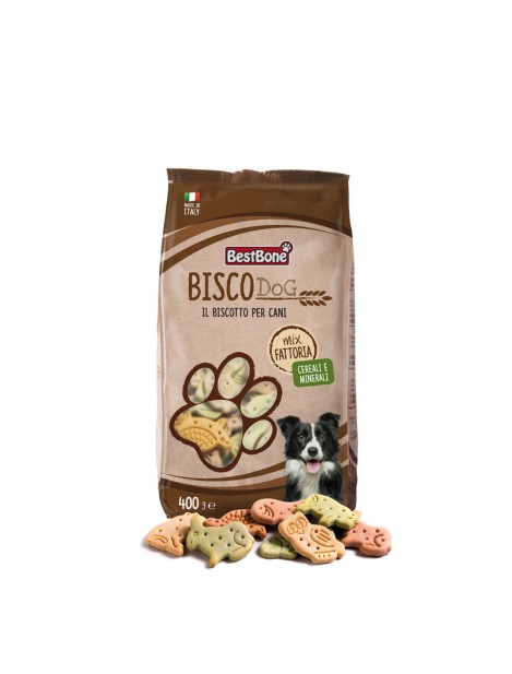 Record Bestbone Biscodog Mix Fattoria Snack Per Cani 400 G