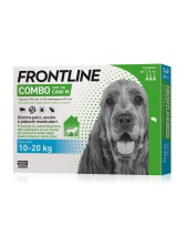 Frontline Combo Spot-on Antiparassitario Per Cani 3 Pipette 1,34 Ml - Peso 10-20 Kg