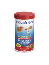 Acquafriend Color Plus Alimento In Fiocchi Per Pesci Rossi E D’acqua Fredda D’acquario 250 Ml