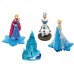 Acquafriend Decorazione Acquario A Tema Frozen Confezione 12 Pezzi