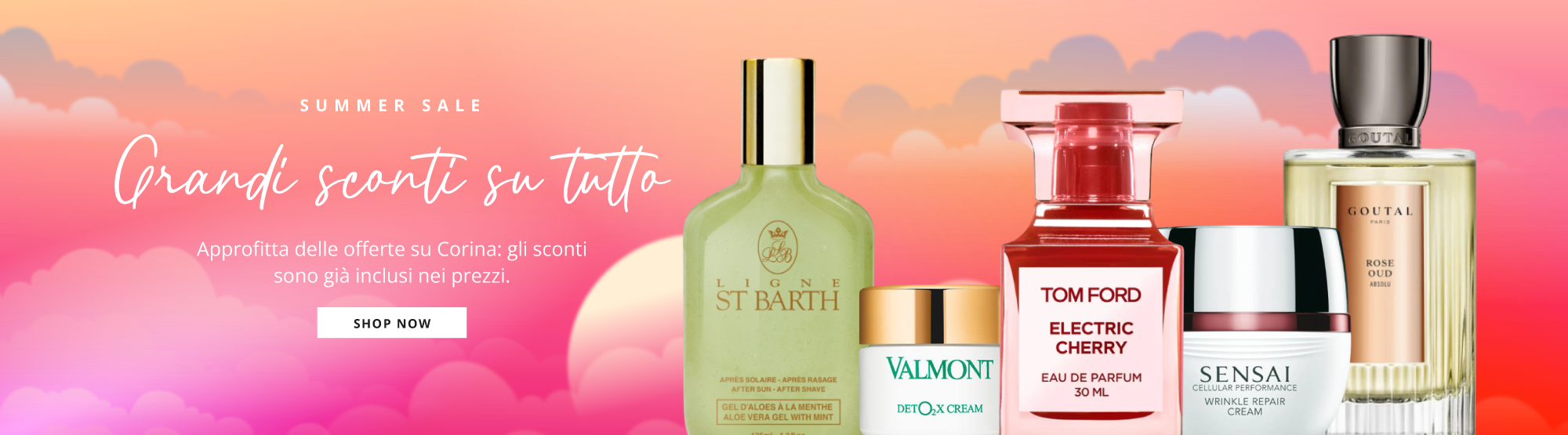 Summer sale! Grandi sconti su tutto