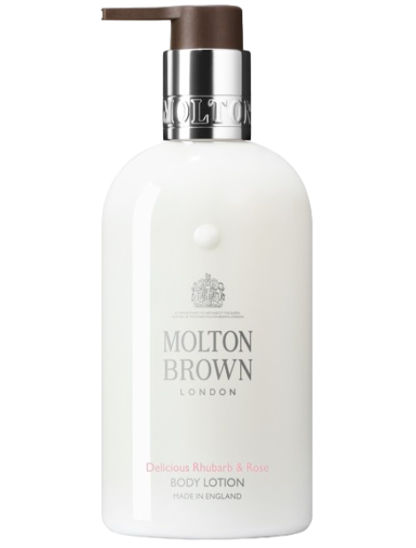 Molton Brown Delicious Rhubarb & Rose Body Lotion Crema Corpo Nutriente 300 Ml