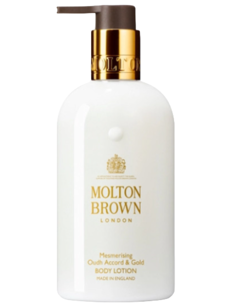 Molton Brown Mesmerizing Oudh Accord & Gold Body Lotion Crema Corpo 300 Ml