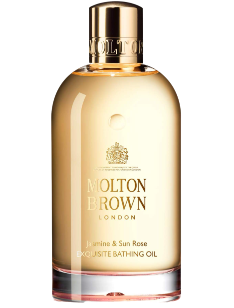 Molton Brown Jasmine & Sun Rose Exquisite Bathing Oil Olio Bagno Nutriente 200 Ml