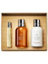 Molton Brown Cofanetto Re-charge Black Pepper Eau De Toilette 7.5 Ml + Gel Doccia 100 Ml + Lozione Corpo 100 Ml