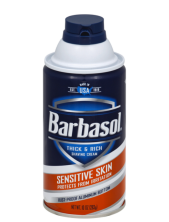 Barbasol Thick & Rich Crema Da Barba Pelle Sensibile - 283 G